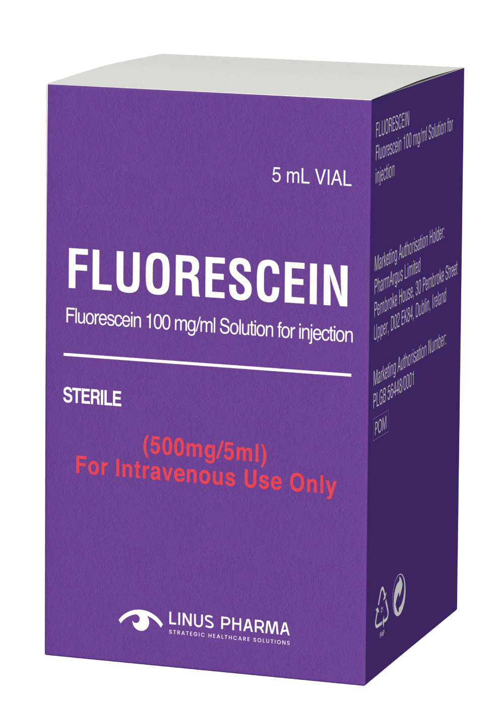 Fluorescein 100 mg/ml Solution for Injection